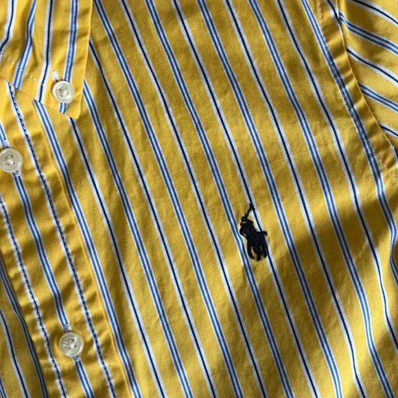 Ralph lauren Polo size 5 combo, shirt and sweater vest - Picture 7 of 9